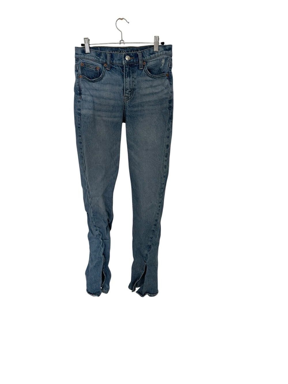 American Eagle 90s Bootcut Women’s Split-Hem Jeans - Blue 00